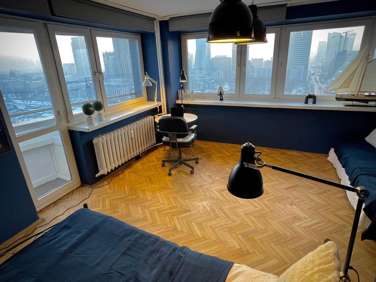 Super Blue Scisle Centrum Dwie Linie Metra Netflix Wifi 300 Mbs Panorama Miasta Warszawa