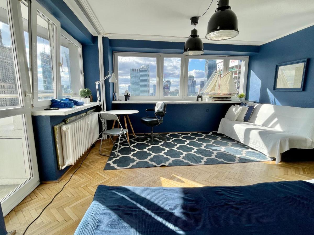 Super Blue Scisle Centrum Dwie Linie Metra Netflix Wifi 300 Mbs Panorama Miasta * Warszawa